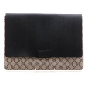 Authentic Gucci Large Monogram Clutch